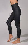 "Squat Proof" High Waist 7/8 Ankle Legging With Chintz Finish