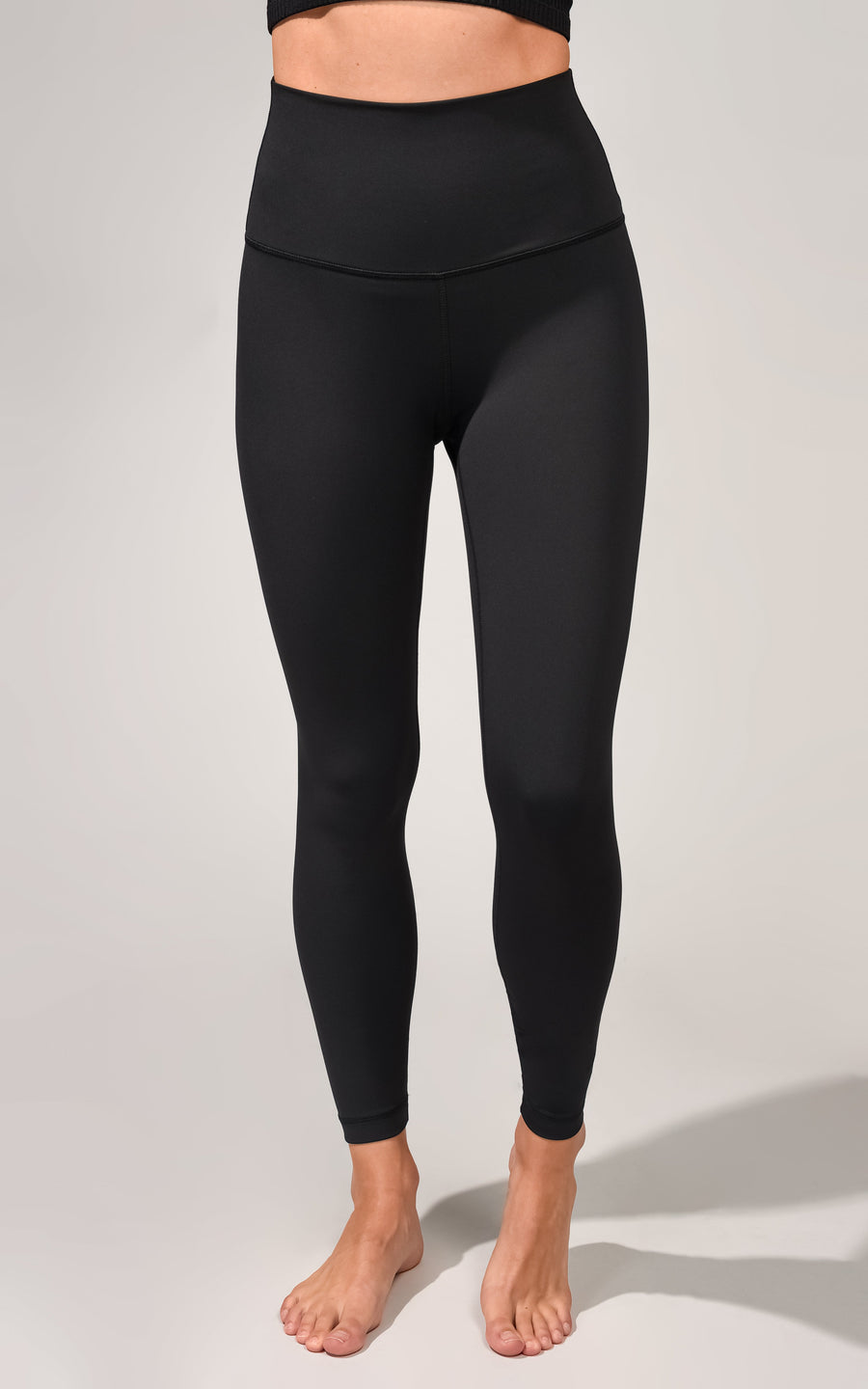 "Ecolink" Sustainable Elastic Free Waistband High Waist 7/8 Ankle Legging