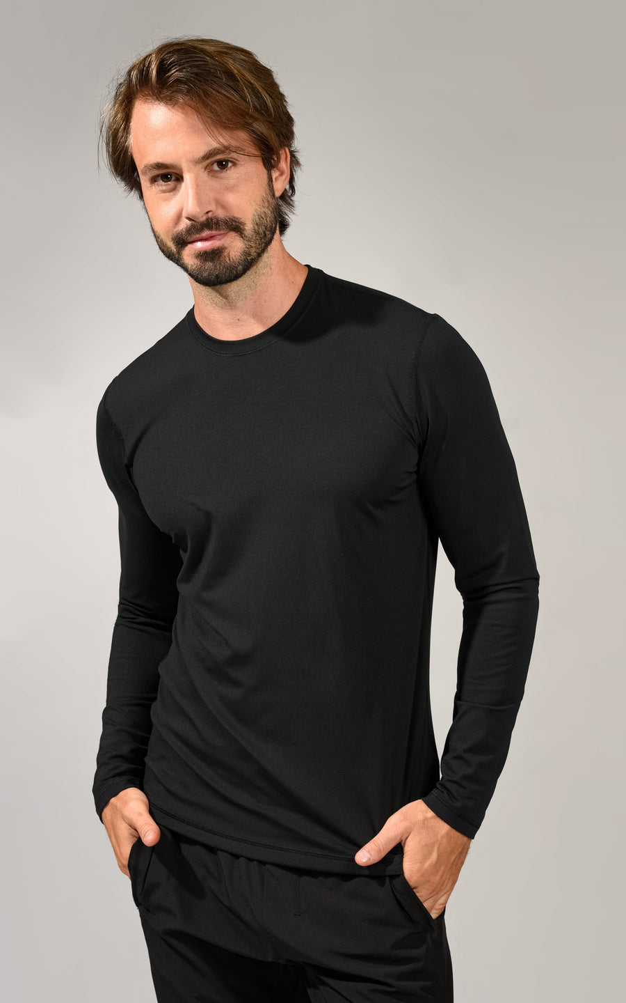 Mens Nude Tech Long Sleeve Jersey