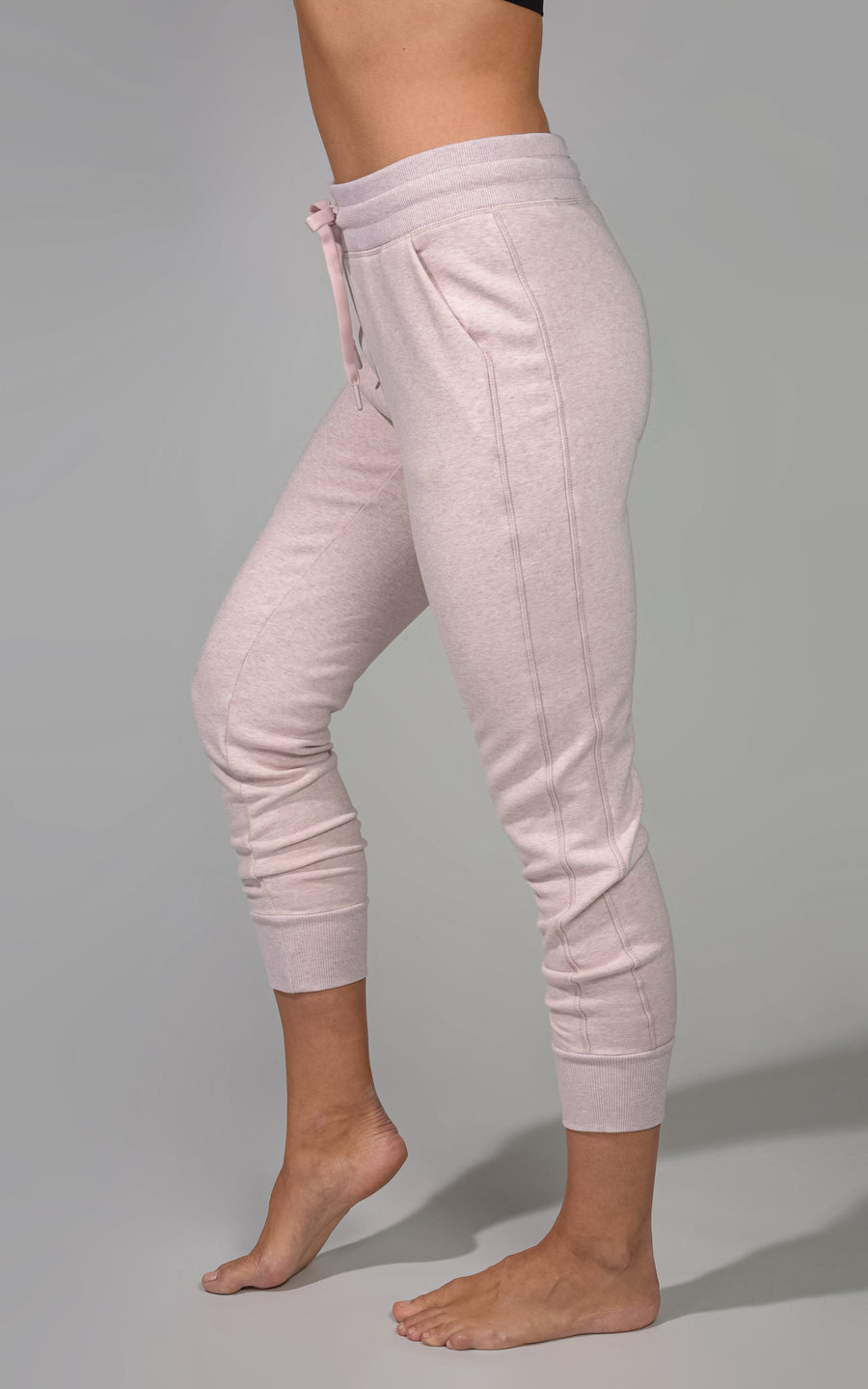 Fleece Butter Soft Jogger with Gathered Bottom