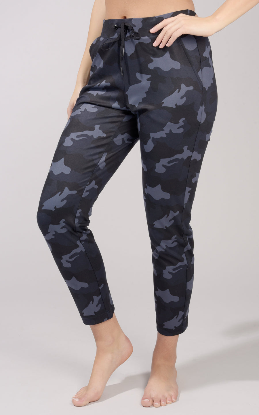 Yogalicious "Lux" Camo Jogger with Drawstring and Front Pockets