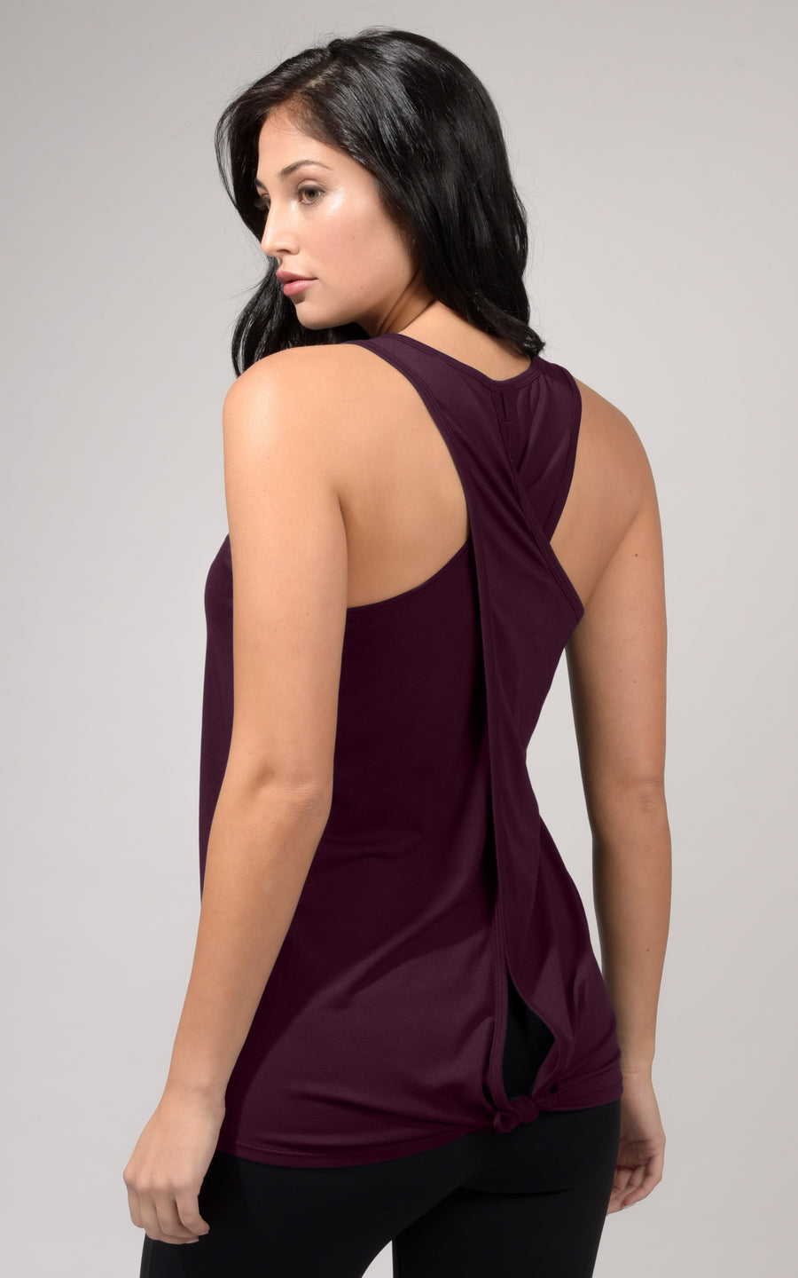 Tied Back Cross Tank