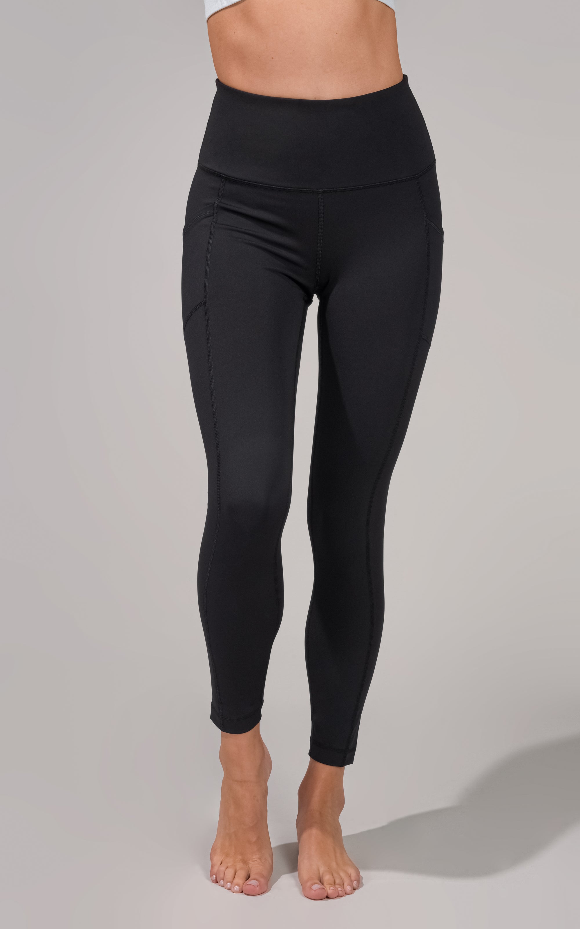 Buy AGILE WEAR Skinny Fit Ankle Length Leggings with Waist Band Black at