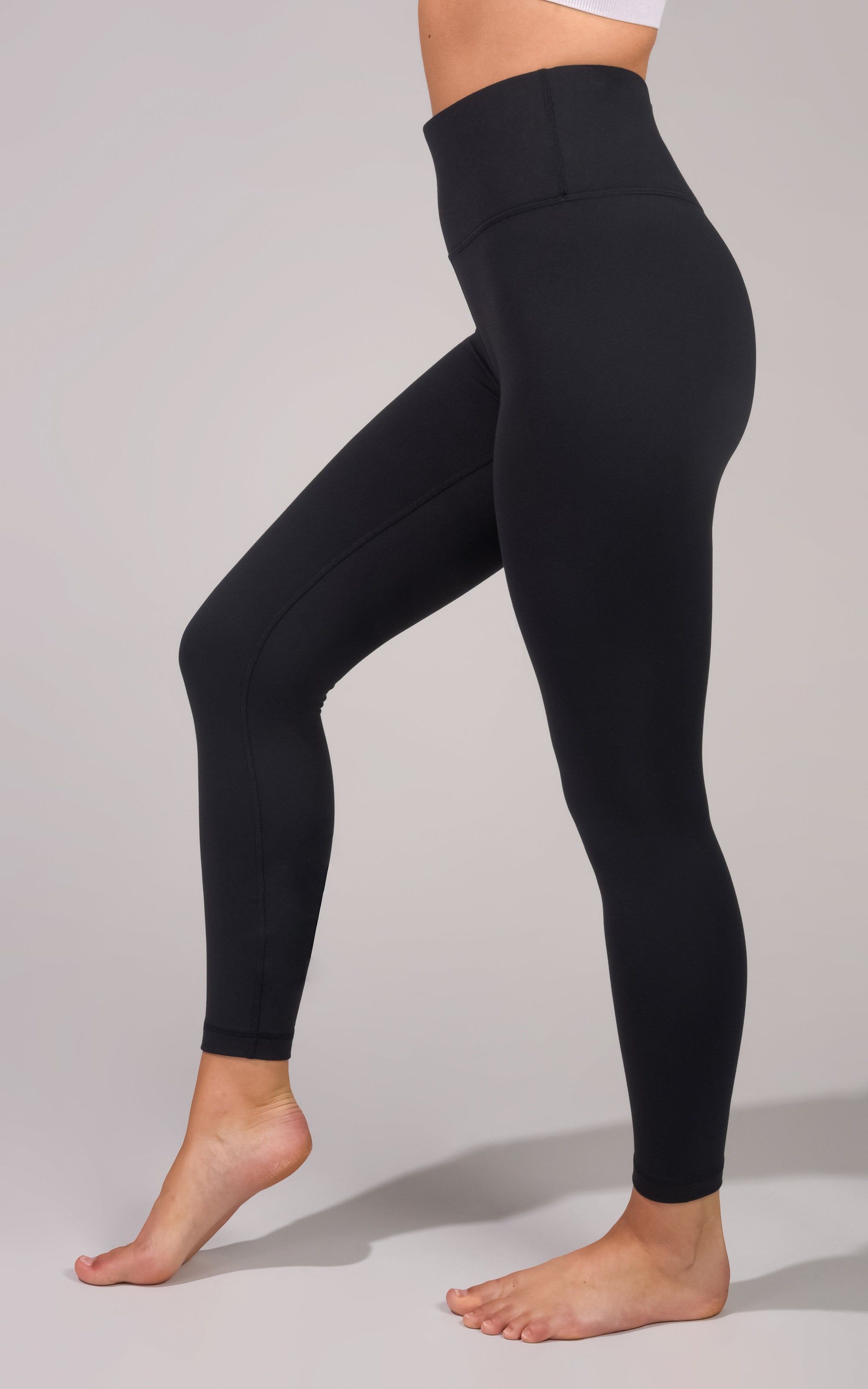 90 Degree By Reflex Womens Wonderlink Madison Elastic Free High Crossover  V-Back Waist Flared Leg Yoga Pant