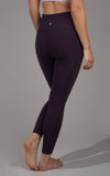 Yogalicious "Lux" High Waist 7/8 Ankle Legging with Front Criss Cross Waistband