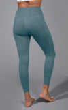 Yogalicious "Lux" High Waist 7/8 Ankle Legging with Side Pockets