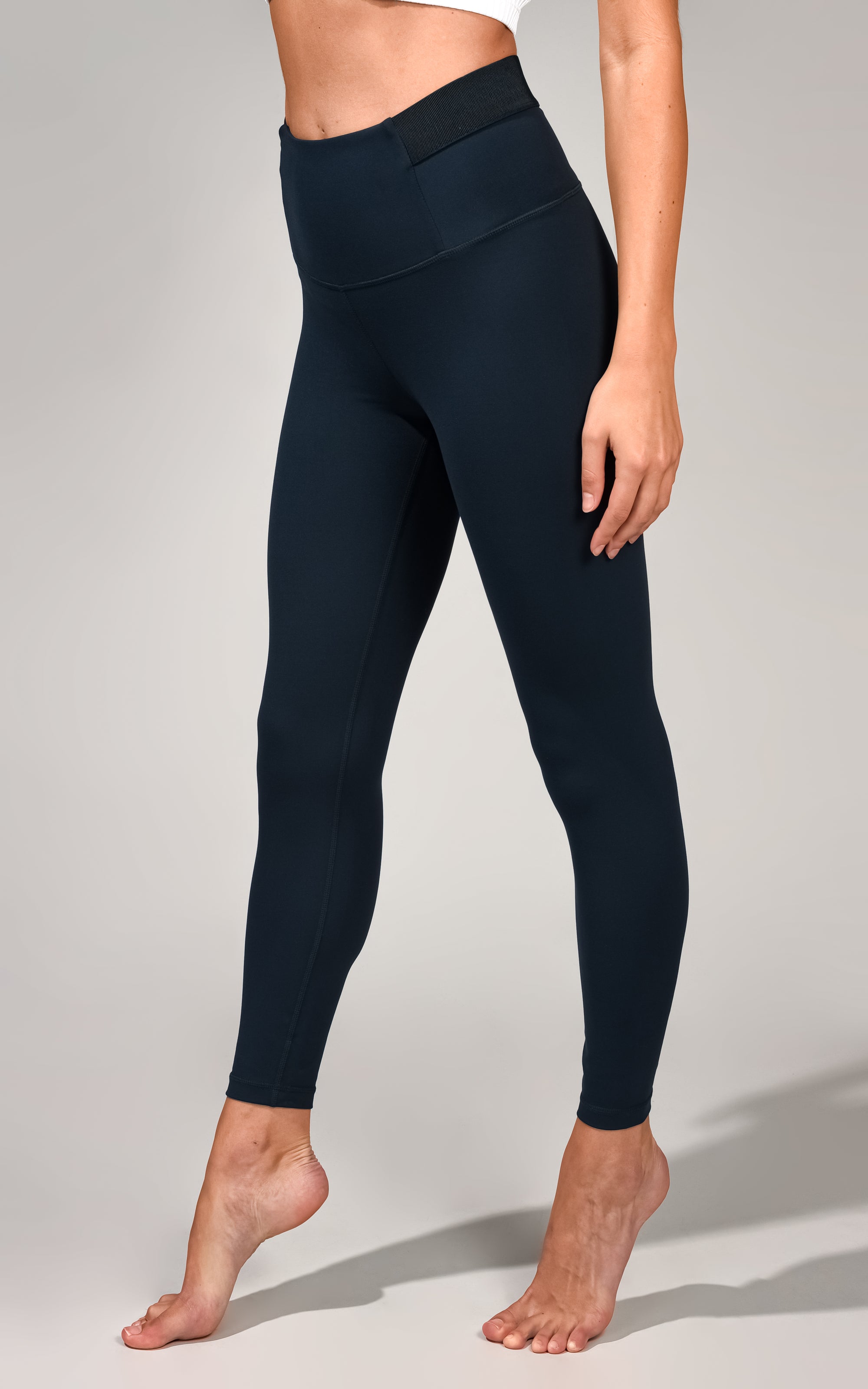 Lux Ballerina Ruched Ankle Legging - AY74549 – 90 Degree by Reflex