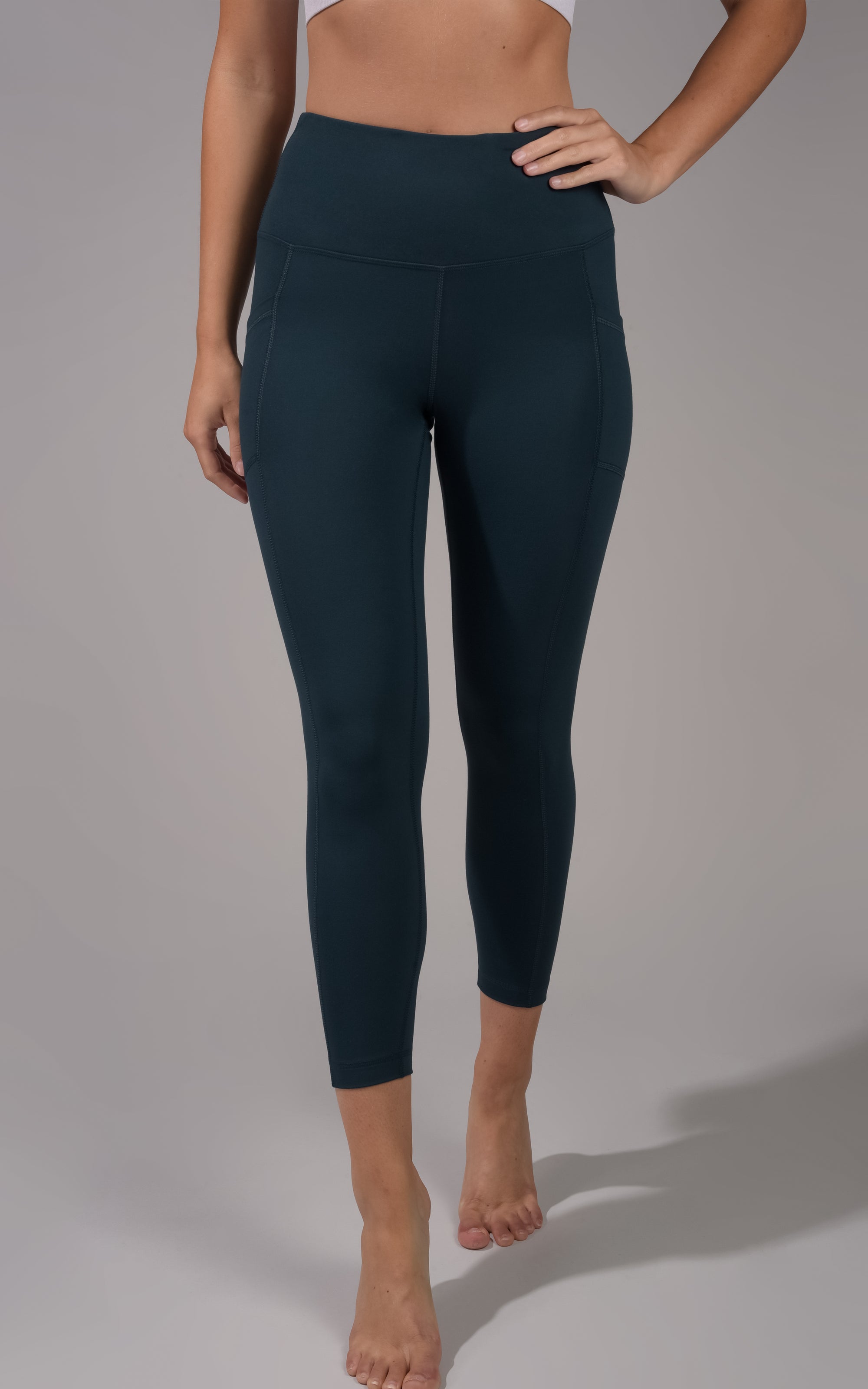 Nude Tech High Waist Side Pocket 7/8 Ankle Length