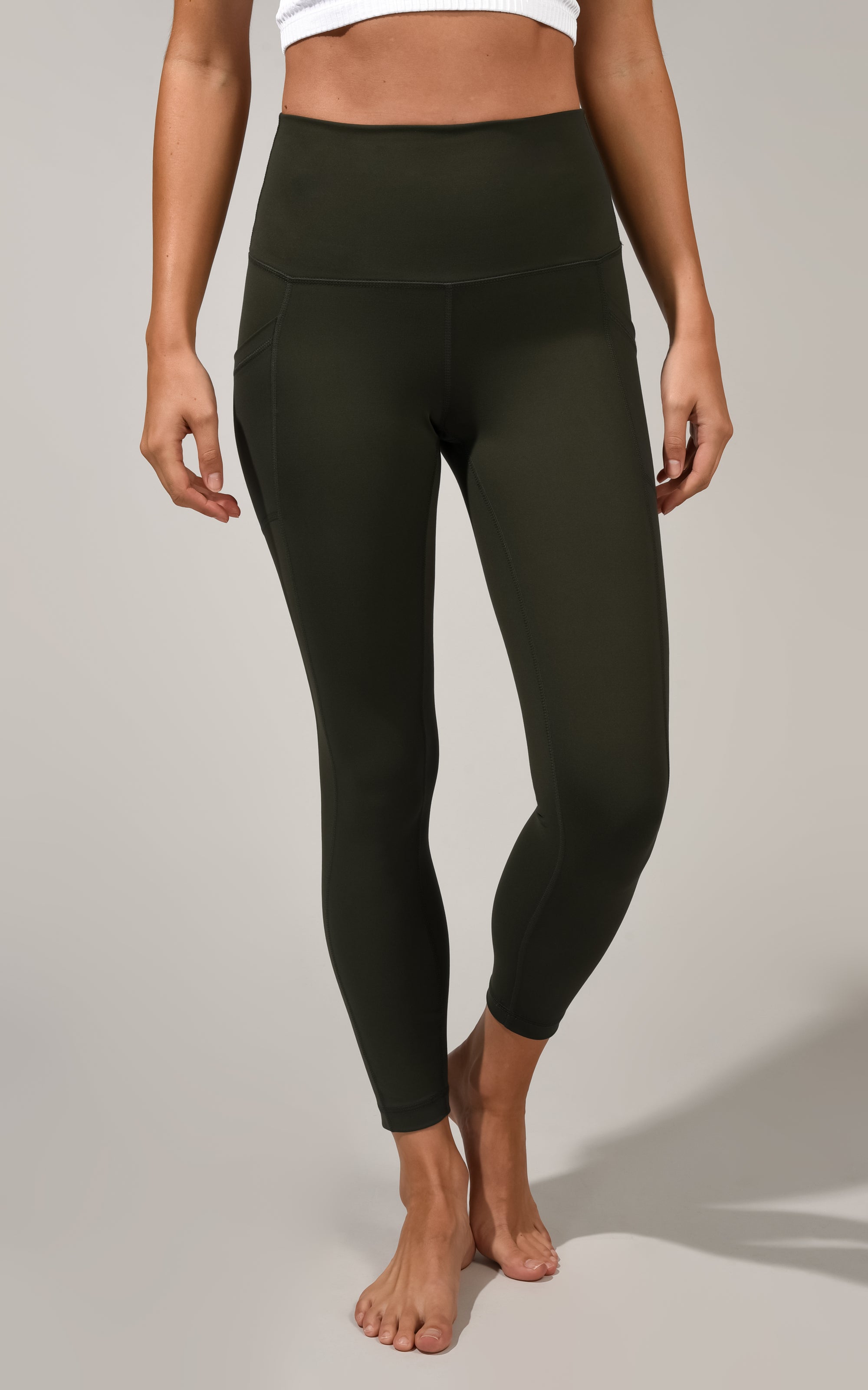 Yogalicious Lux Women's Size XS Green Yoga Shorts
