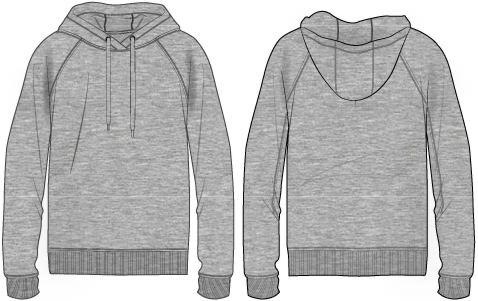 Mens Hoodie with Side Pockets Prepack