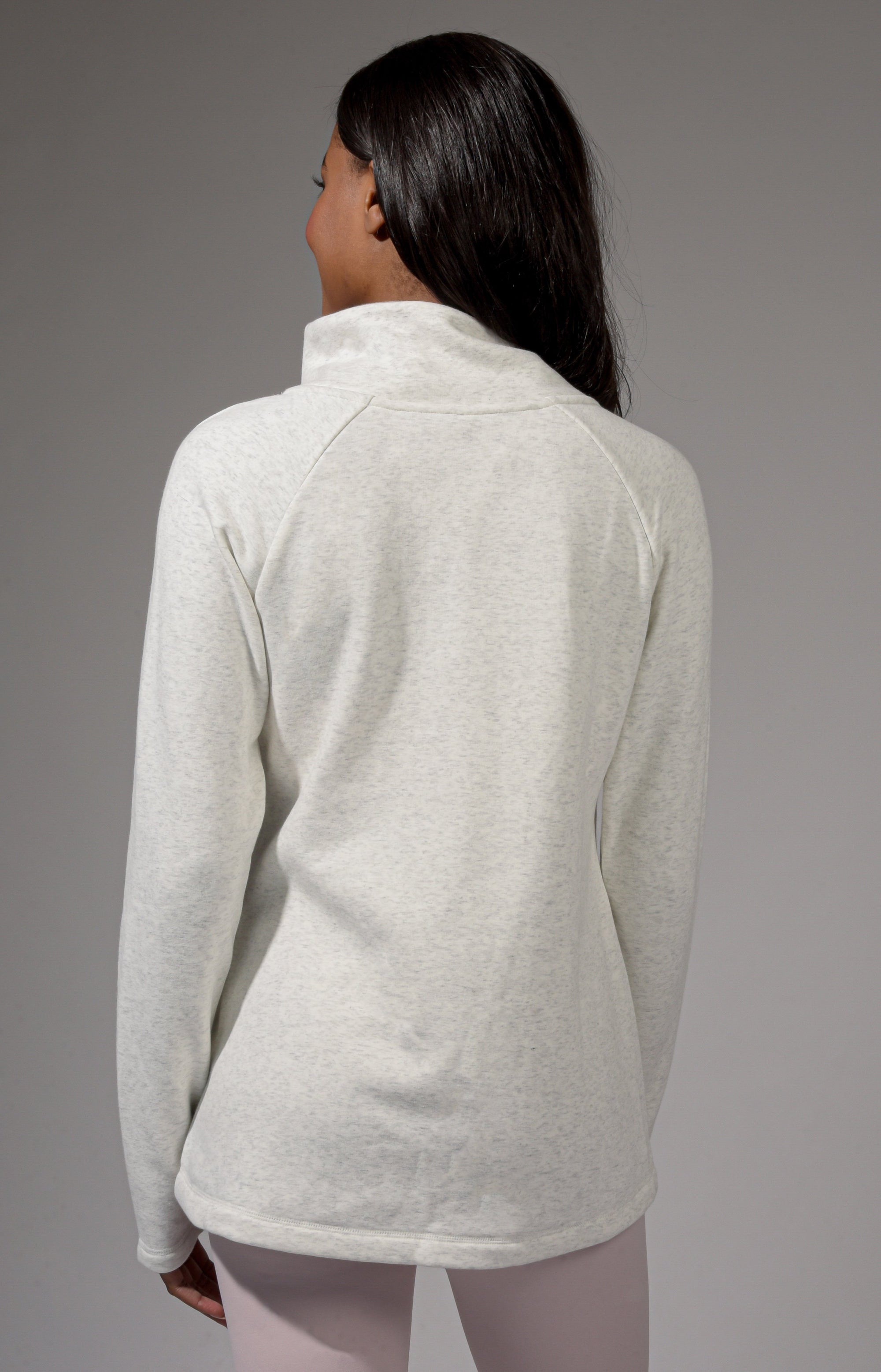 Fleece Zip Neck Top