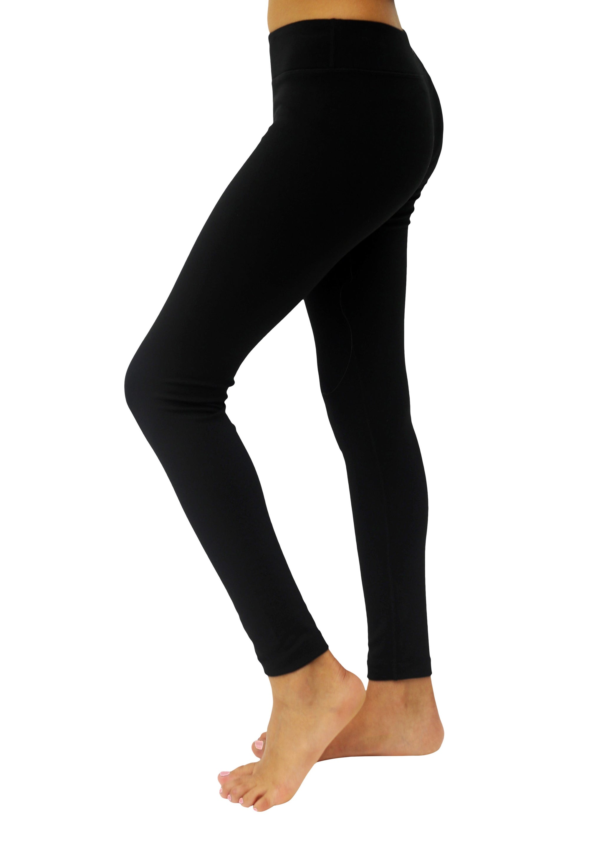 90 Degree By Reflex Womens Power Flex Yoga Pants, Classic Black