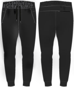 Mens Jogger with back zip pocket-Prepack