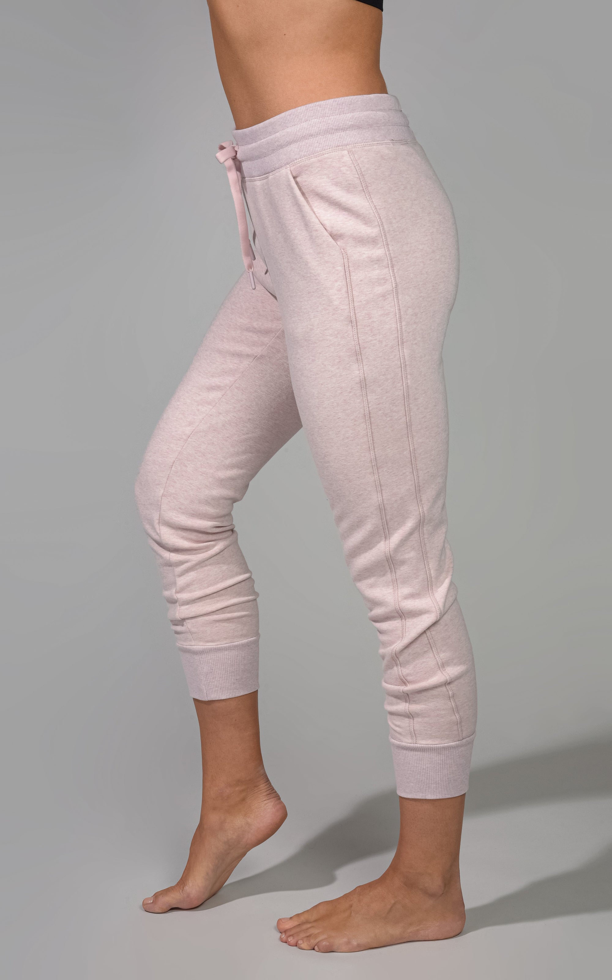 Fleece Butter Soft Jogger with Gathered Bottom