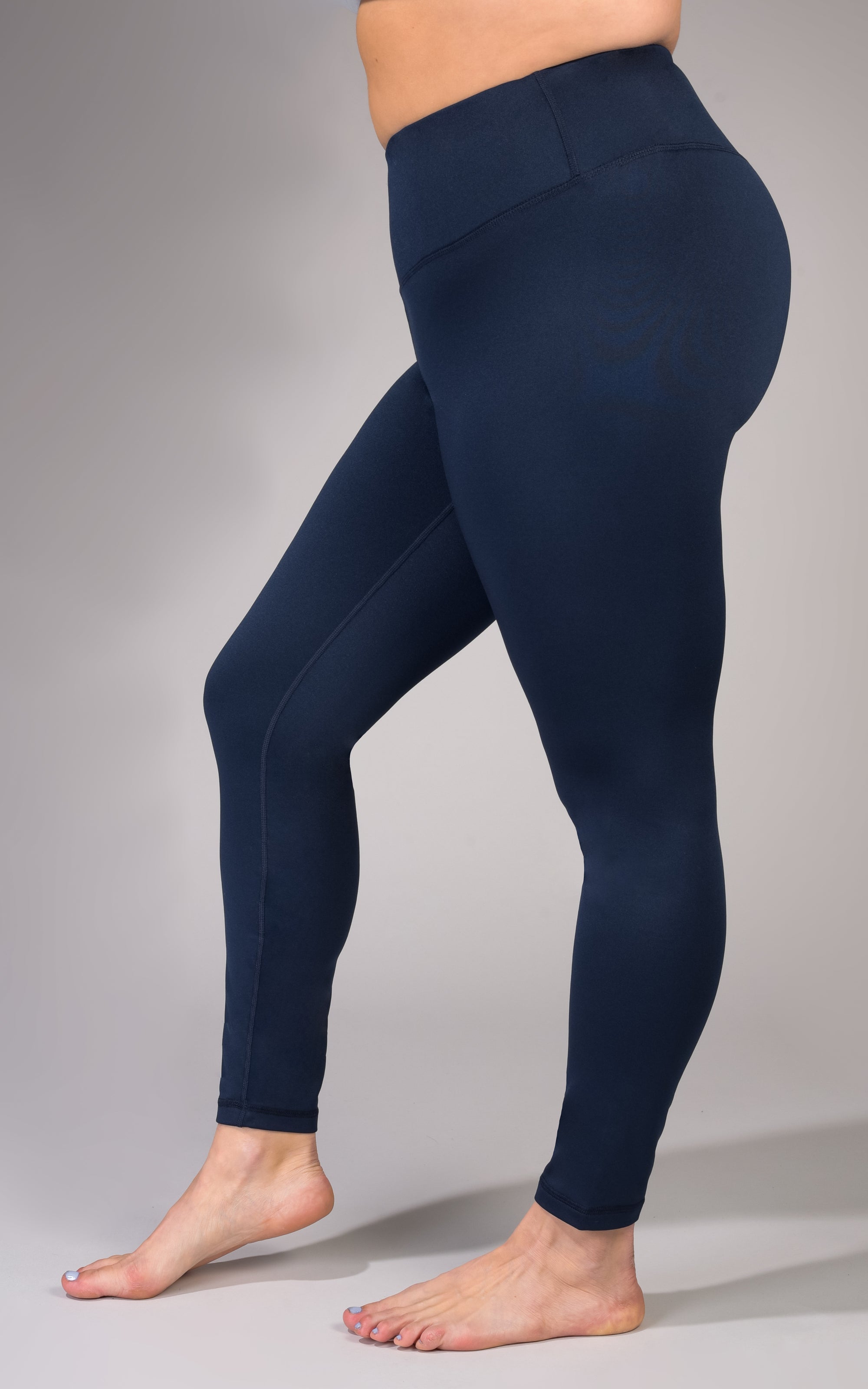 90 Degree Women's Polar Flex High Waist Fleece Lined 28 Leggings w/  Pockets (L)