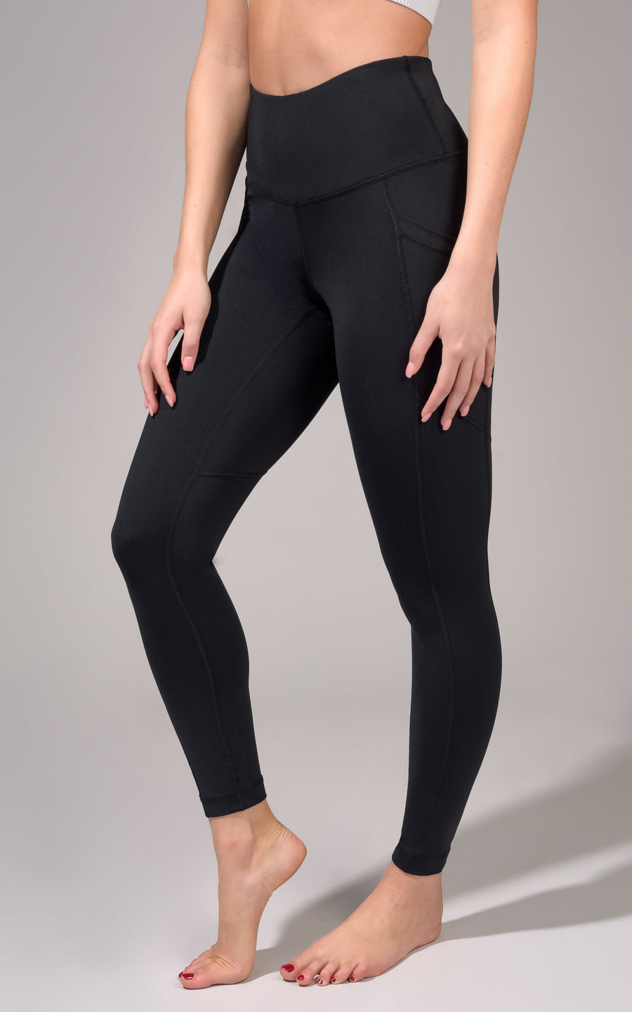 90 Degrees by Reflex Leggings Gray - $10 (60% Off Retail) - From Haley