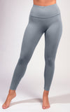 "Squat Proof" Interlink High Waist V-Back 7/8 Ankle Legging - Womens Pants - 90 Degree by Reflex