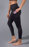 "Squat Proof" Interlink High Waist 7/8 Ankle  With Back Yoke and Pockets- Prepack