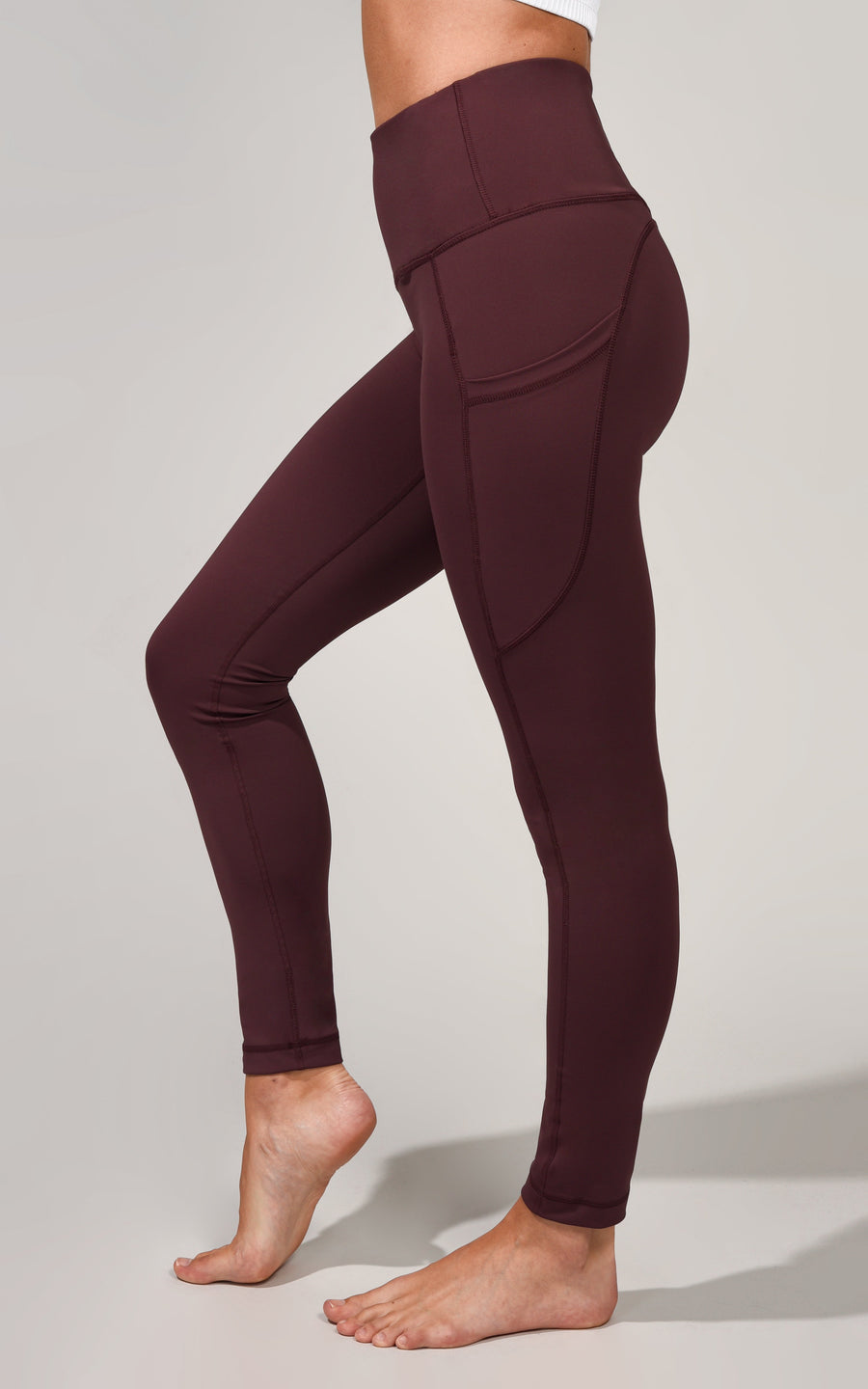 Flounce London Tall gym legging with booty sculpt in red - ShopStyle