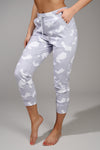 Yogalicious "Lux"  Camo Jogger with Drawstring and Front Pockets