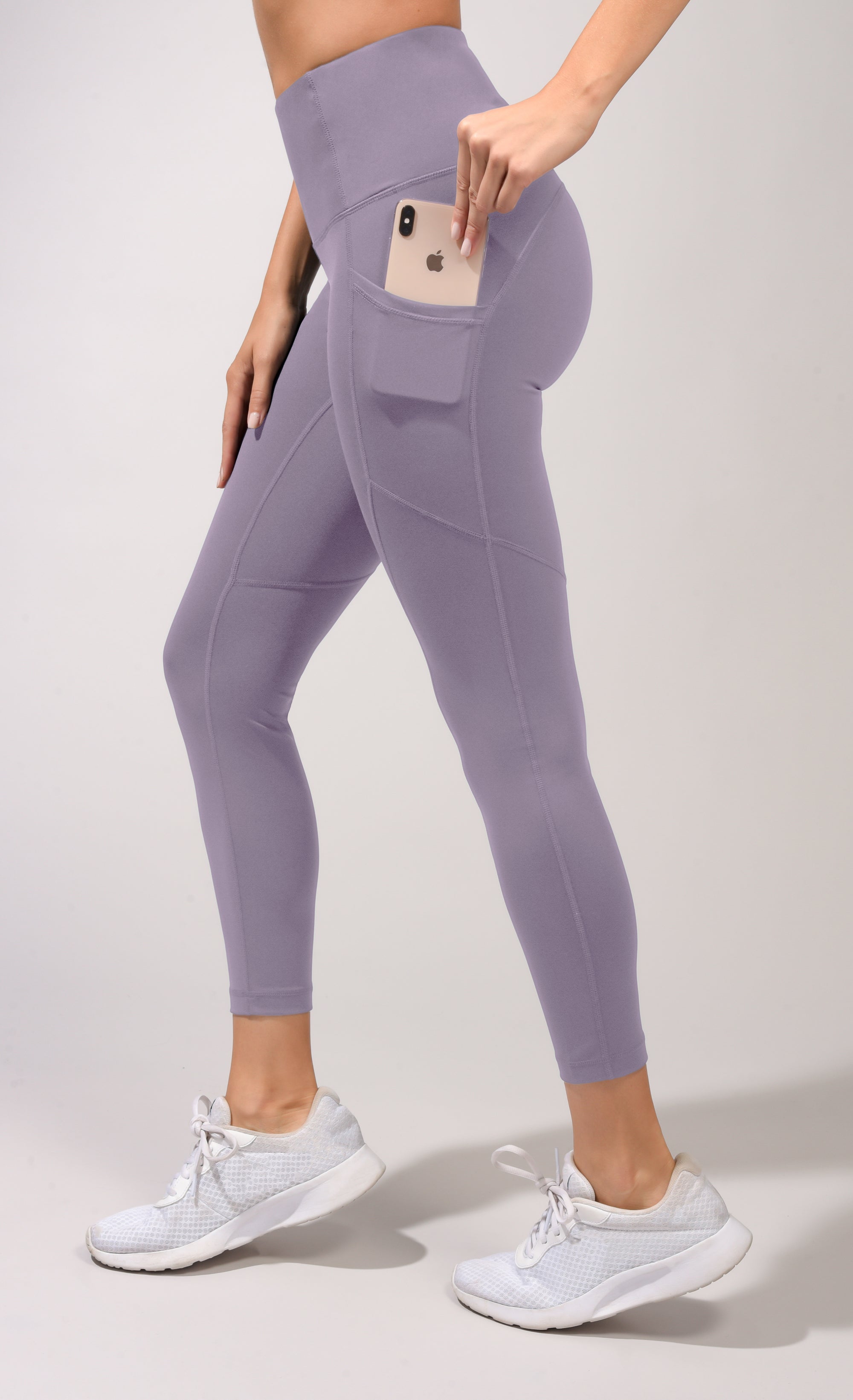 NWT Yogalicious Size XS Lux Side Pocket High-Rise Yoga Capris in