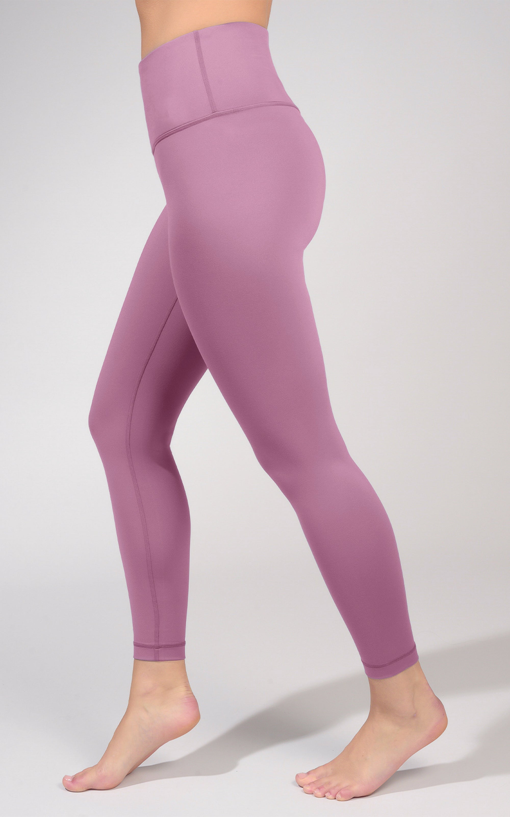 Lou & Grey Leggings Women's Large Light Purple Lilac Zip Ankle Stretch Pants