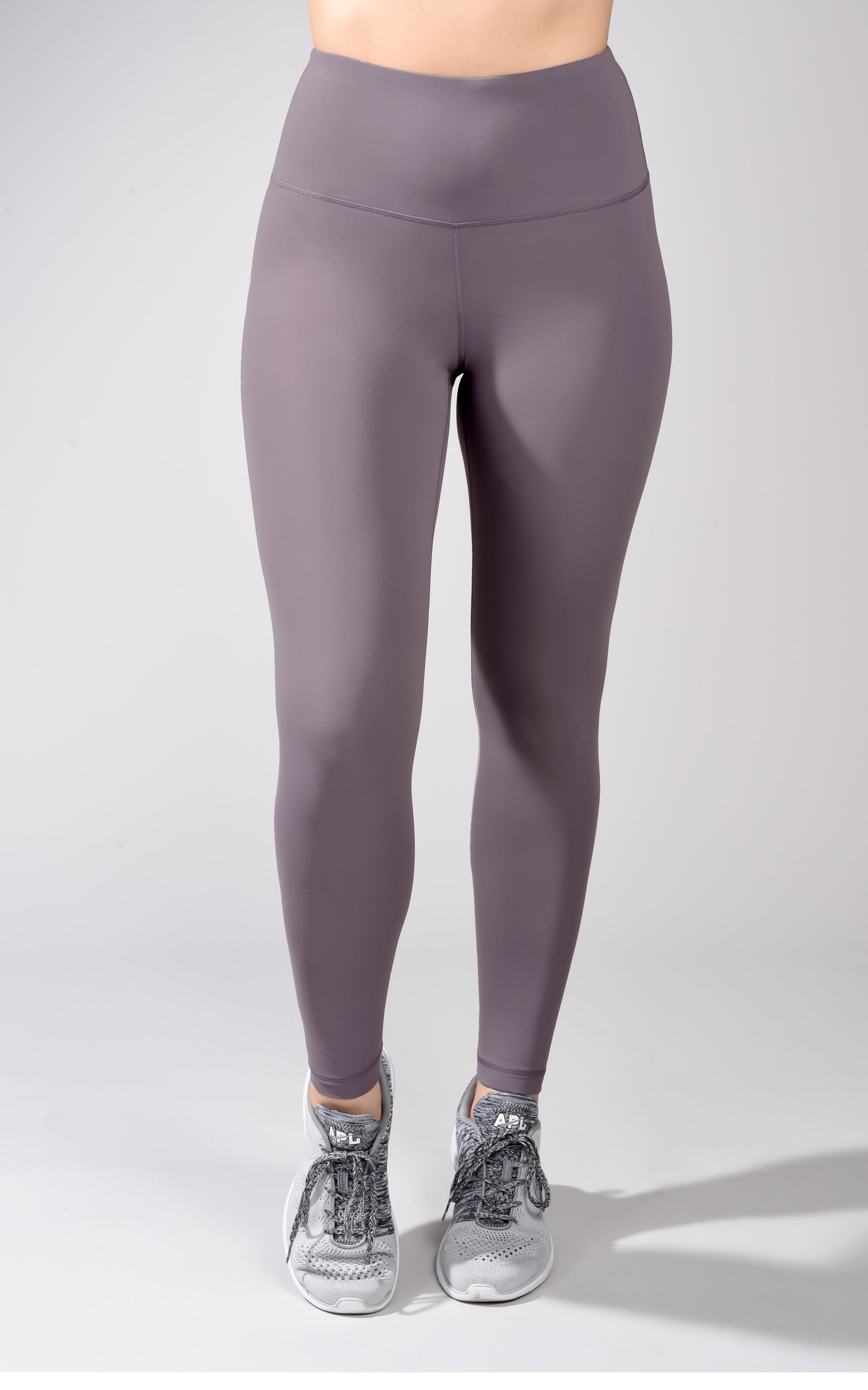 90 Degree By Reflex - Women's Squat Proof Interlink High Waist 7/8 Length  Ankle Leggings - Black - Small