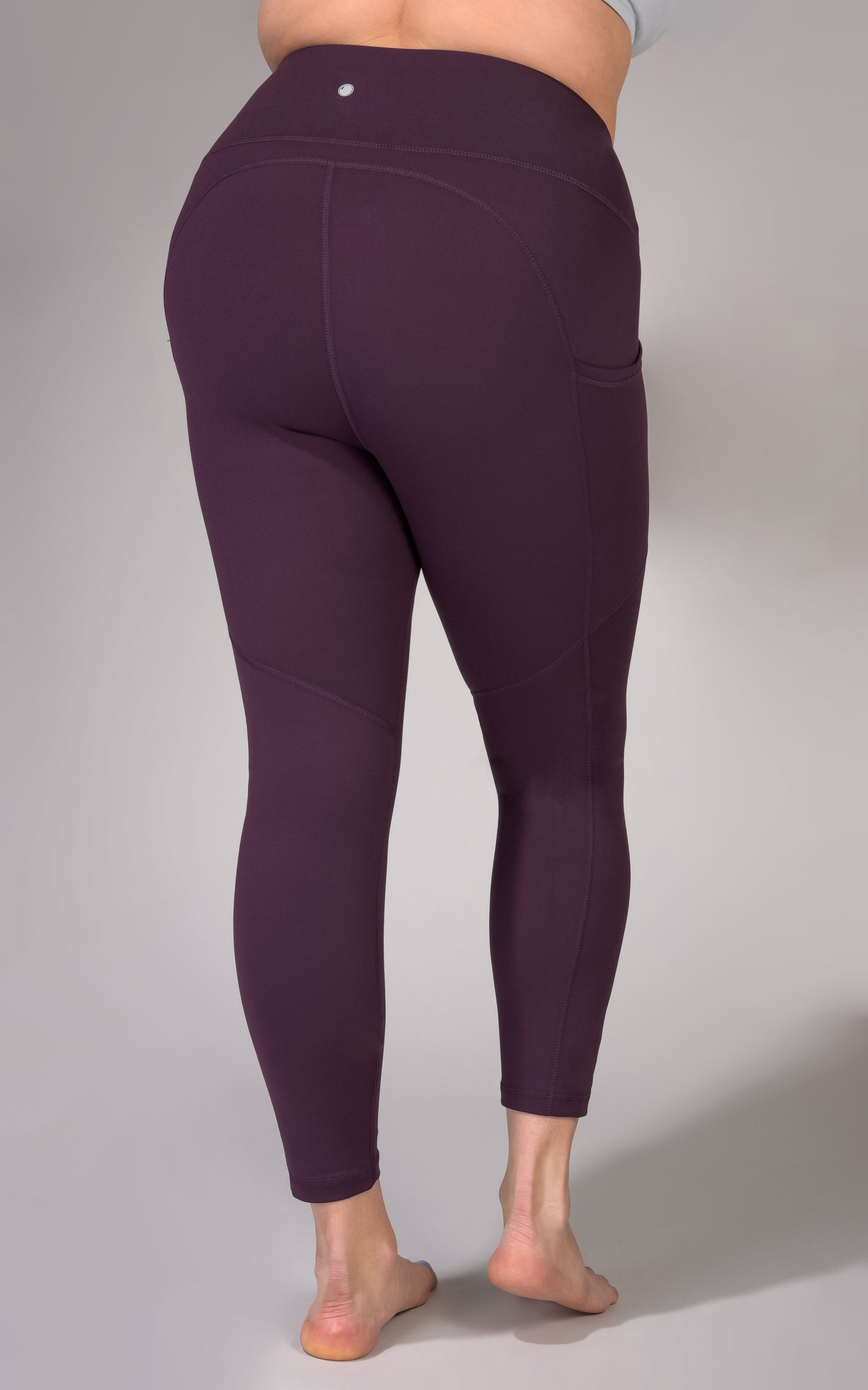 Yogalicious High Waisted Leggings 7/8 Purple Size XS - $20 - From Clare