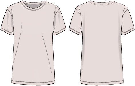 MENS PIMA COTTON CREW NECK SHORT SLEEVE SHIRT PREPACK