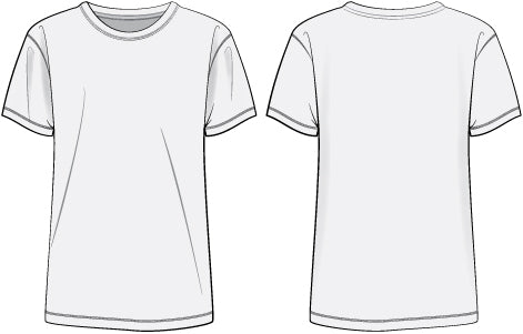 MENS PIMA COTTON CREW NECK SHORT SLEEVE SHIRT PREPACK