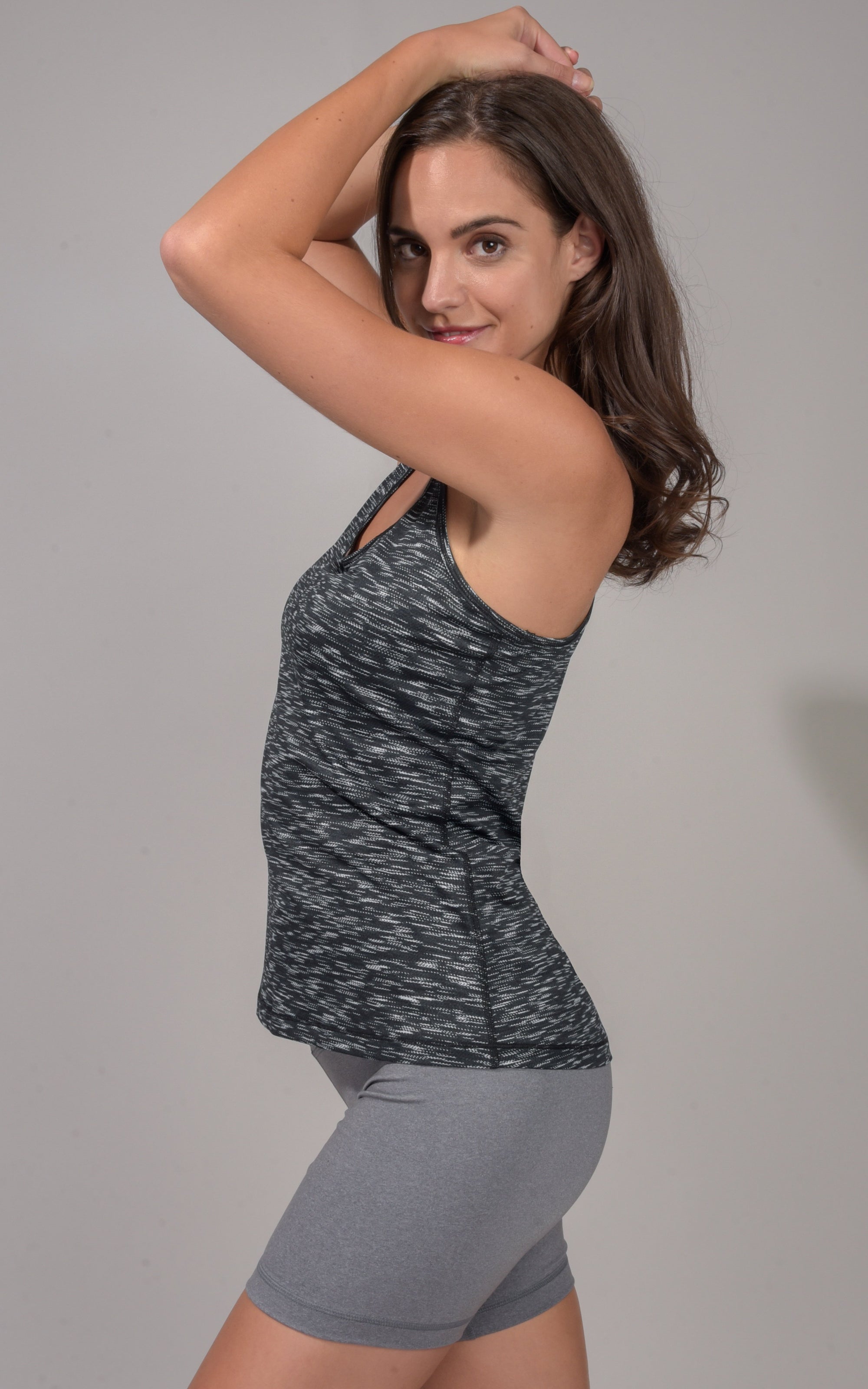 Space Dye Racerback Tank Top