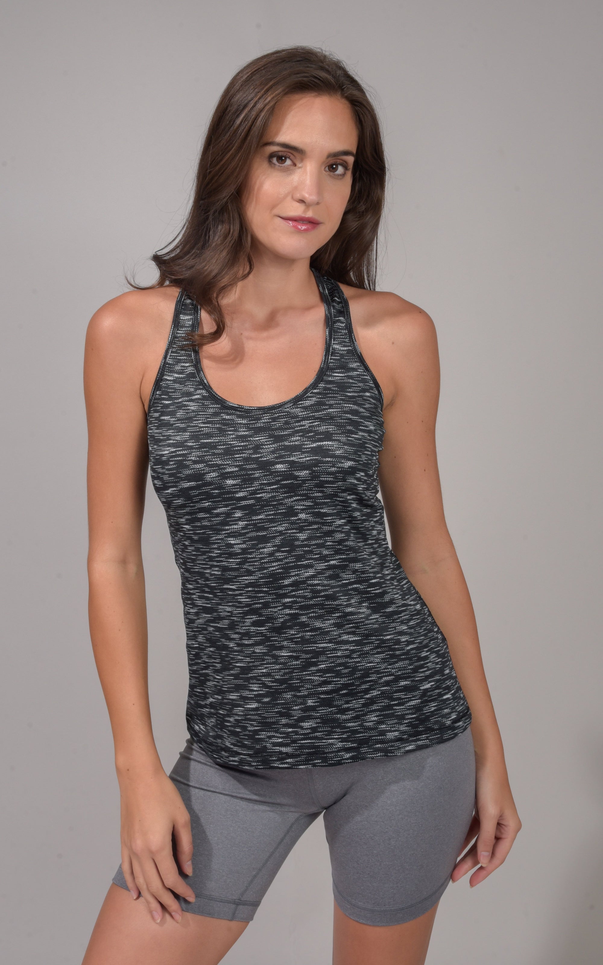 Space Dye Racerback Tank Top