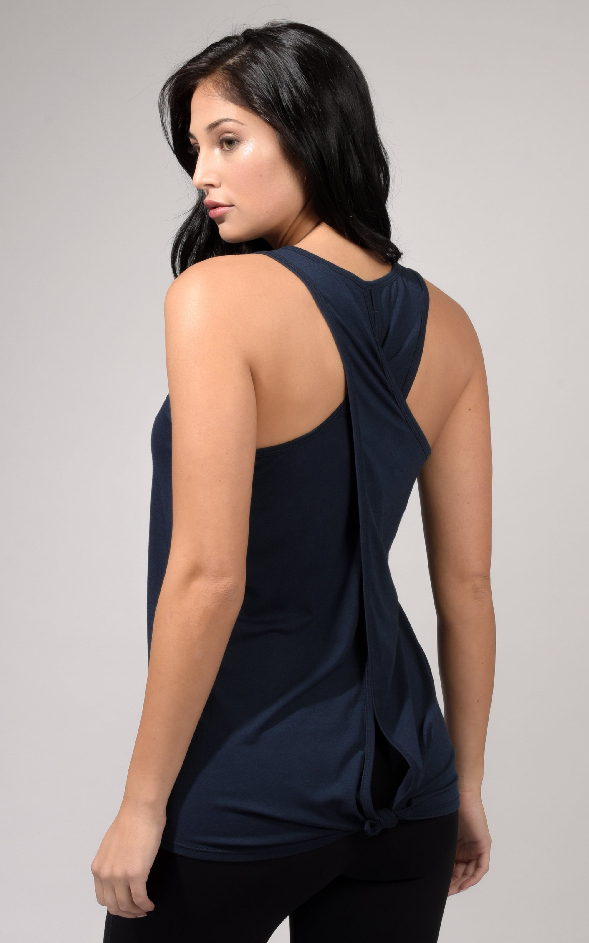 Tied Back Cross Tank