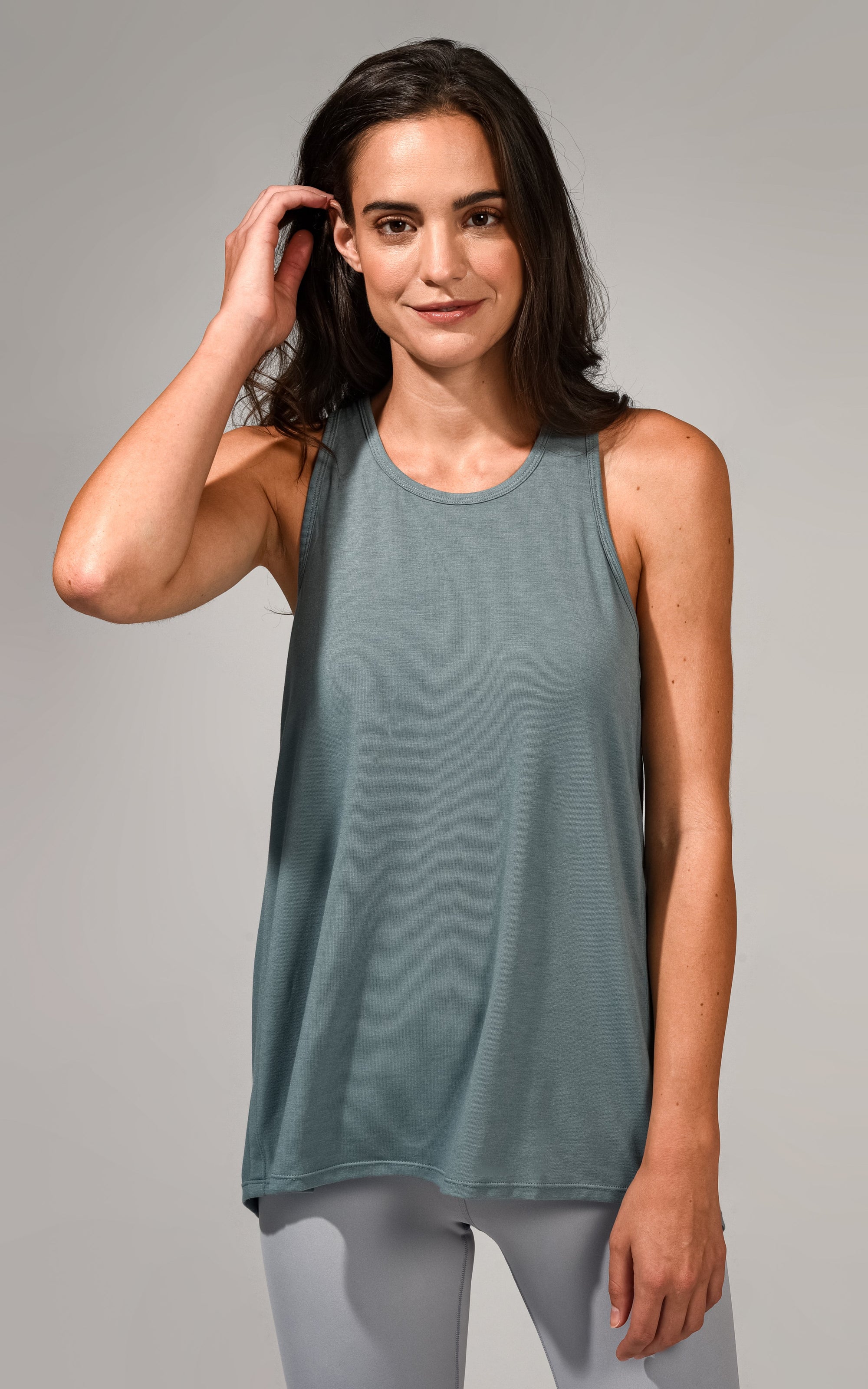 Tied Back Cross Tank