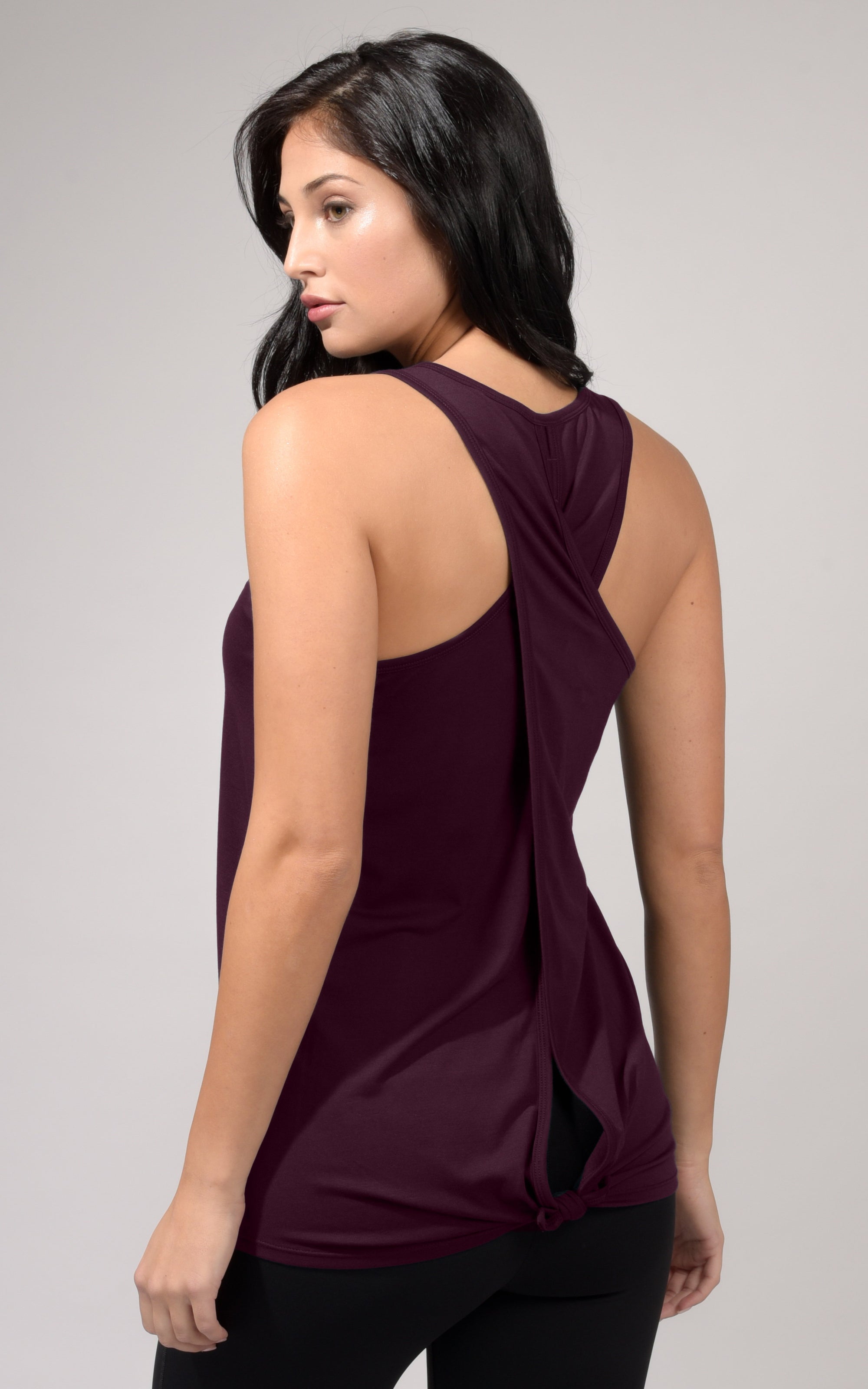 Tied Back Cross Tank