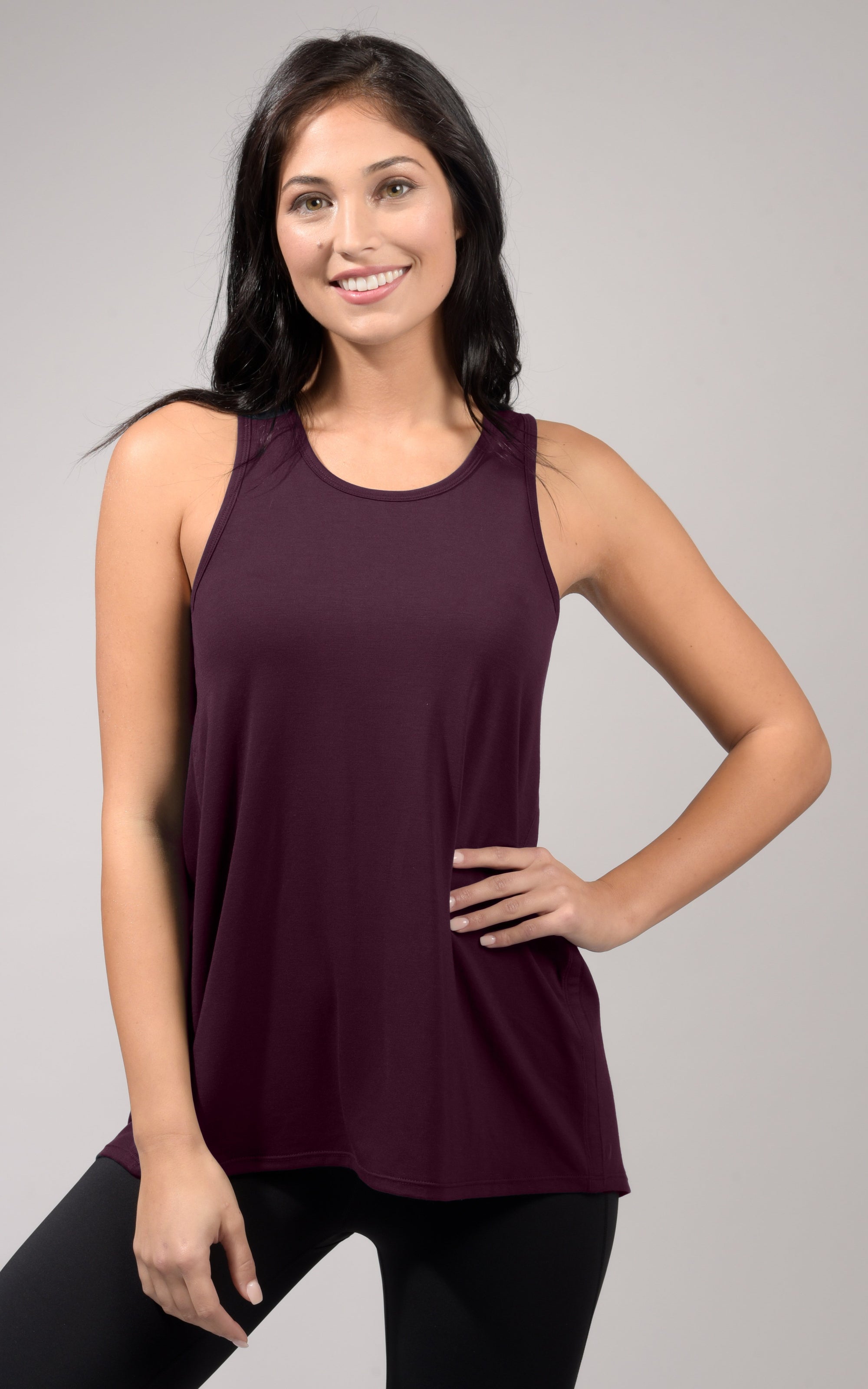 Tied Back Cross Tank