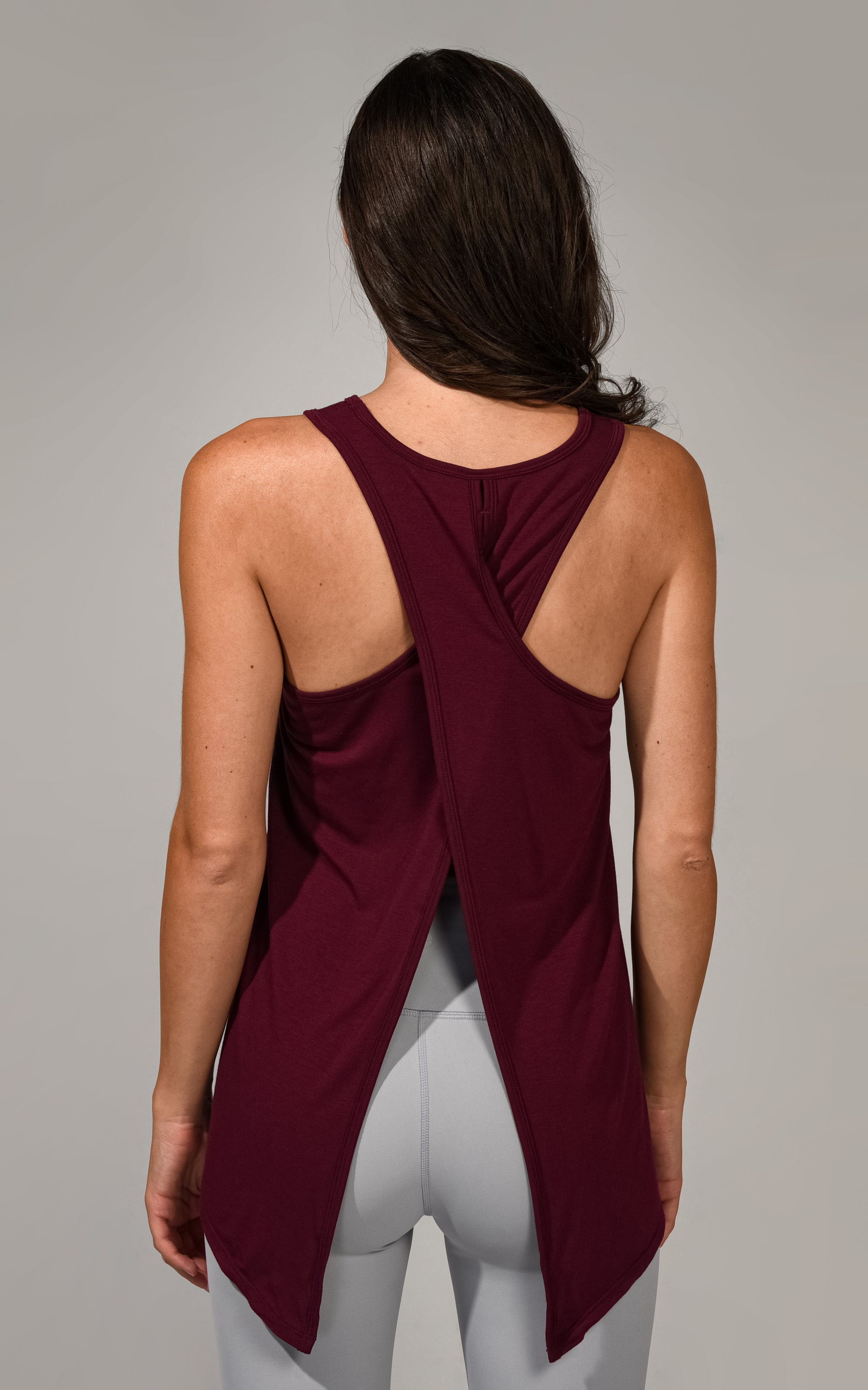 Tied Back Cross Tank